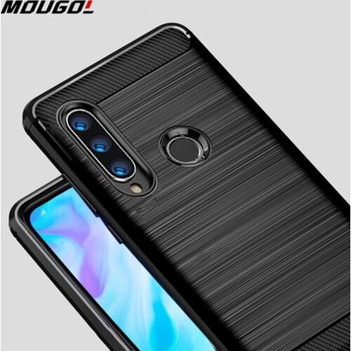 For Huawei P30 Lite Case Carbon fiber Cover Shockproof Phone Case On For Huawei P 30 Lite P30 Pro Cover Full Protection Bumper