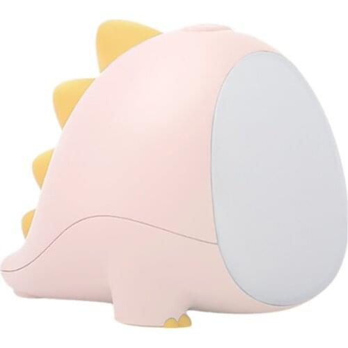 Kids Night Light Dinosaur Cute Silicone Nursery Baby Night Lamp with Touch Sensor,Rechargeable, Color Changing, 45 Minutes Timer