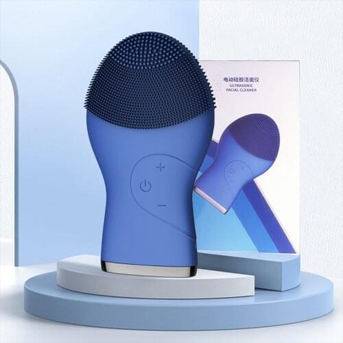 Electric Facial Cleansing Brush Ultrasonic Face Cleansing Brush Face Massager Sonic Face Cleaner Skin Care Beauty Instrument