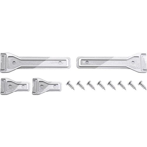 Metal Door Hinges Tailgate Door Cover for Traxxas TRX4 2021 Ford Bronco 1/10 RC Cawler Car Upgrade Parts Accessories