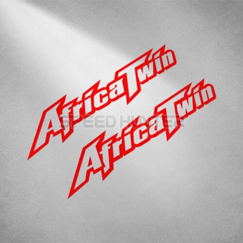 2x Motorcycle Dirt Bike Decorate Stickers Waterproof Car Auto Truck Vans Window Body Decal for Africa Twin