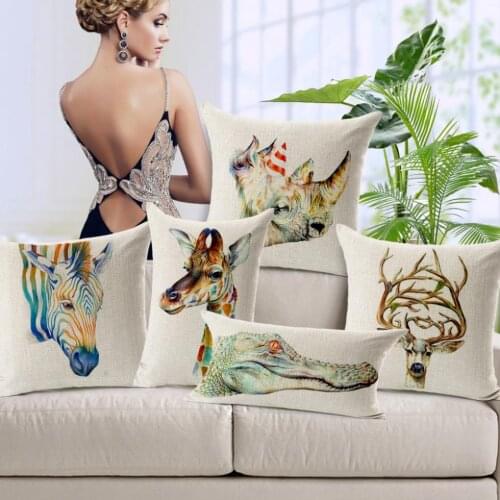 Cushion cover pillowcase cushions home decor decorative cojines cushion linen vintage almofadas para sofa throw pillows