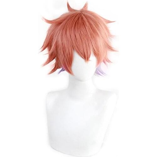 Anime Twisted Wonderland Cosplay Ace Wig Halloween Carnival Wigs Cosplay Prop+Free Wig Cap