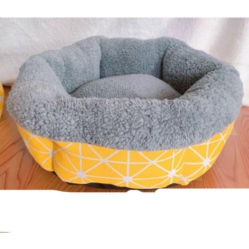 Pet Bed Warm Pet bed linen For Small Medium Large Dog Soft Pet Bed For Dogs Washable House For Cat Puppy Cotton Kennel Wash