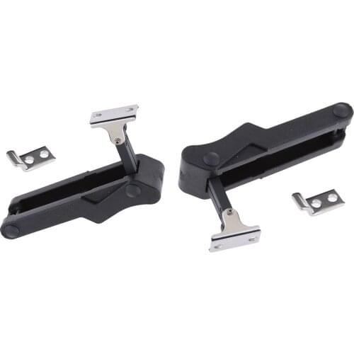 2pcs 3.8 inch' Heavy Duty Rubber Flexible Draw Latches for Boat Compartment, Doors, Cargo Box, Cooler,Golf Cart