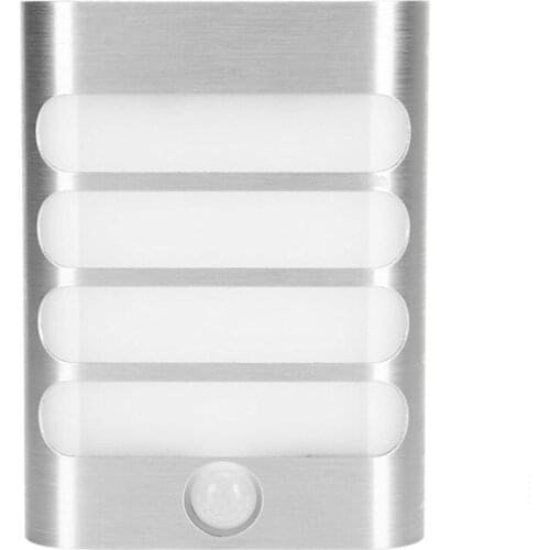 LED Motion Sensor Night Light USB Night Induction Charging Inductive Wall Lamp for Bedroom Corridor