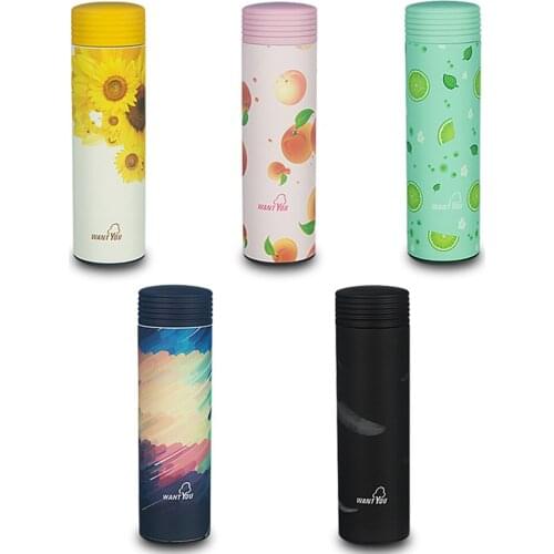 304 Stainless Steel Liner Thermos Cup With Exquisite Tea Leaks Portable Stainless Steel Thermos Cup