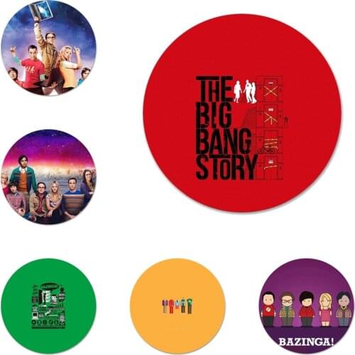 The Big Bang Theory Icons Pins Badge Decoration Brooches Metal Badges For Backpack Decoration