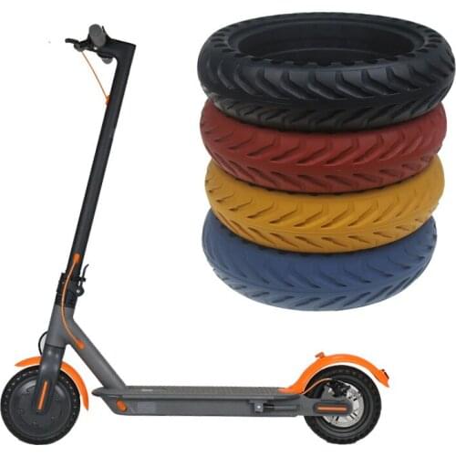 8 1/2*2 Honeycomb Explosion-Proof Solid Tire for Xiaomi Mijia M365 Electric Scooter Parts 8.5 Inch Cellular Tubeless Hollow Tyre