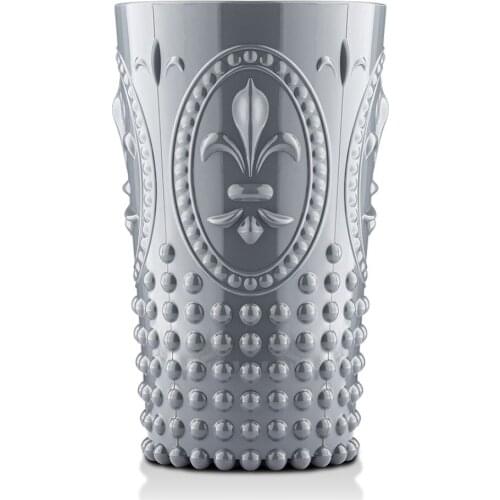 Acrylic Dark Gray Long Cup