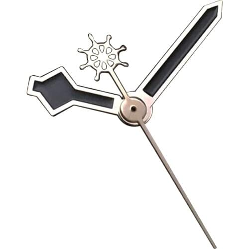 Skx007 Watch Accessories Silver Watch Hands Rudder Pointer Suitable For SKX007 NH35A/36 Movement Diive Watch