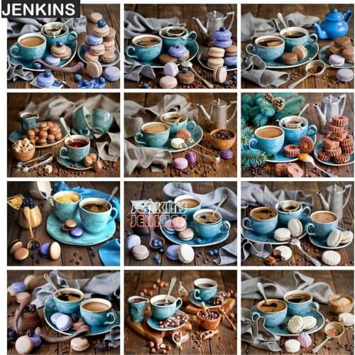 5d DIY Diamond Painting Teacup Coffee cup Decorative Canvas Paintings Home Wall Decor In Living Room Personalized Puzzles Gift J