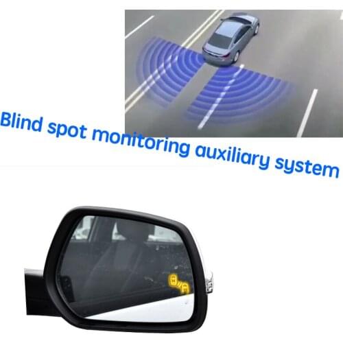 Car BSD BSM BSA Blind Area Spot Warning Drive Mirror Rear Radar Detection System For Chery Tiggo 3x 2016~2020