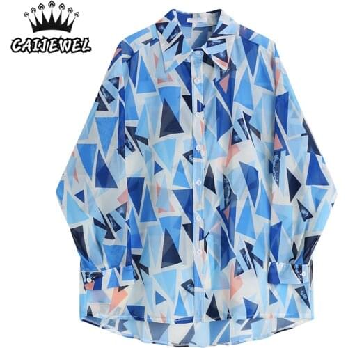 CAIJEWEL Womens Chiffon Blouses