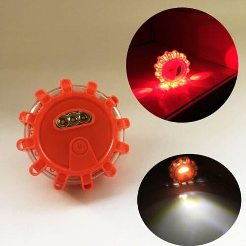 Magnetic Emergency Roadside Safety Light IP44 Road Flares Rescue Light LED Strobe Warning Light Flashlights Car Beacon Lamps