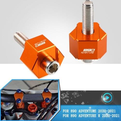 Motorcycle FOR 890Adventure 890 ADVENTURE R 2020 2021 Bar Clamps Riser Handlebar Handle Bar Risers Mount Clamp High Lifter Riser