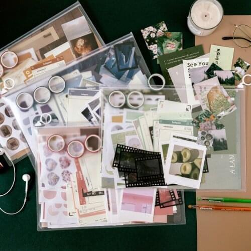 64pcs/set Literature Album Theme Sticker Set DIY Scrapbooking School Suppliers Stationery Gift Presented By Kevin&sasa Crafts