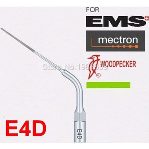 5pcs E4D scaler tips tools for dentist teeth whitening dental instrument ultrasonic dental scaler tip for EMS & Woodpecker