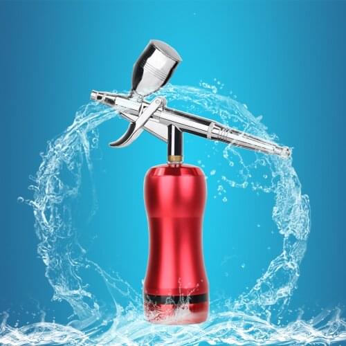 Professional Mini Airbrush With Compressor Scale Models Air Pump Sunless Tanning Spray Paint Piston Barber Tattoo Pneumatic Tool