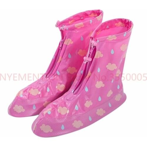 Anti-Slip Waterproof Thickened Men Women Reusable Shoes Covers Rain Protective Cover For Shoes Worldwide Sale Hot 1 20pair