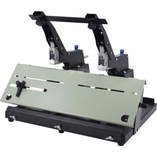 SH-03G Binding Depth 10cm Desktop Manual Stitcher Double Stapler Machine Staples Binder Flat/Saddle Book Paper Binding Machine