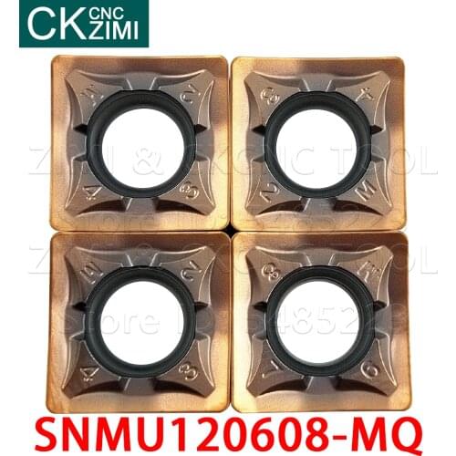 SNMU120608-MQ 1025 SNMU 120608 MQ Carbide Inserts Square milling cutter insert tools CNC Heavy cutting face milling cutter Tools