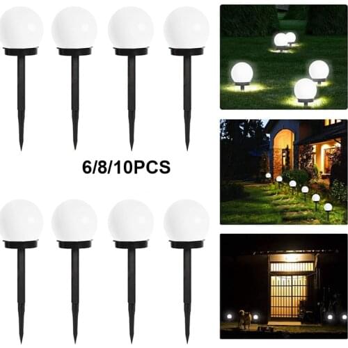 Solar Light Outdoor Solar Garden Light Solar Pathway Landscape Light Waterproof Solar Lawn Lamp for Home Yard Patio Driveway