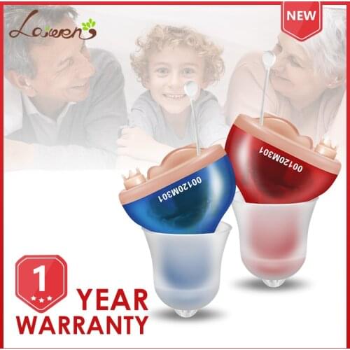 T12 Hearing aids CIC Mini Invisible Sound Amplifier Hearing Loss for Elderly People Dropshipping