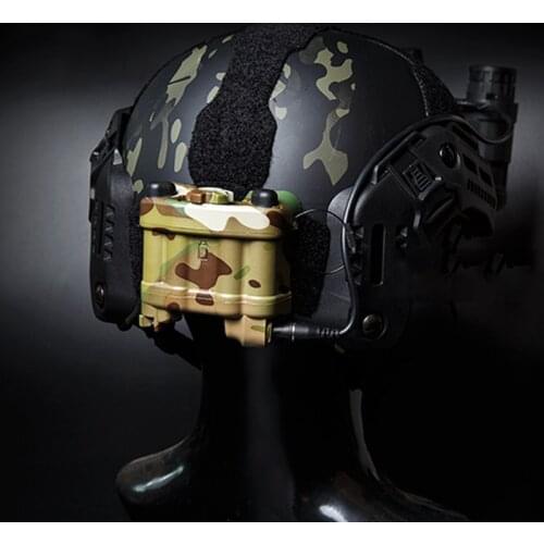 FMA AN/PVS-31 Battery Case Box Dummy Tactical Model Multicam for Airsoft Night Vision Goggle Load Helmet