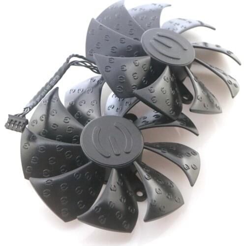 PLD09215S12H 12V 0.55A 86mm 4Pin For EVGA GTX1660 XC Ultra RTX 2080ti RTX 2080 2070 SUPER XC Graphics Card Cooling Fan