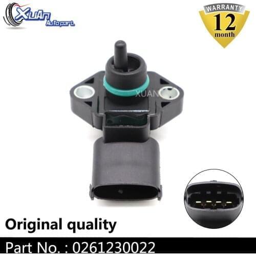 XUAN 1 BAR Manifold Pressure MAP Sensor 0261230022 FOR Opel Chevrolet Astra Zafira Blazer S10 Vectra 1.8 2.0 2.2 2.4 93259413