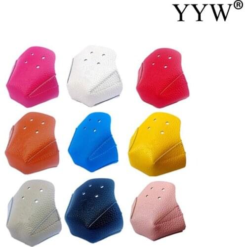 2pcs Quad Roller Skate Toe Guard Cover Skating Front Cover Protector Sliding Accessories Women Girls Colorful Mircofiber Leather