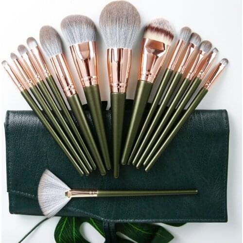 5/10/14pcs Makeup Brushes Set Powder Foundation Brush Eyebrow Eyeshadow Brush Eyelash Brushes Professional Cosmetics Tools