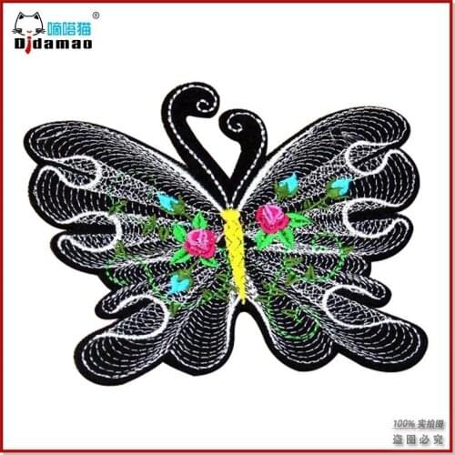 50pcs/Lot Weird Stuff Embroidery Patches Letters Clothing Decoration Accessories Diy Iron Heat Transfer Applique