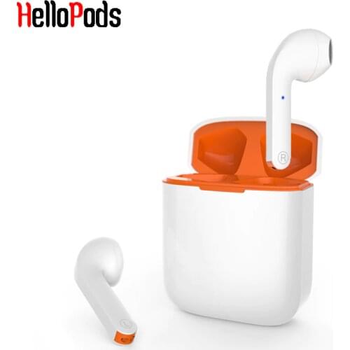 HelloPods H20T TWS Bluetooth 5.0 Wireless Earphones HiFi Stereo Earbuds Sports Headphones IPX7 Waterproof Headset With Mic