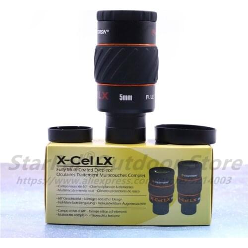 CELESTRON X-CEL LX 5MM EYEPIECE wide-angle high-definition large-caliber telescope eyepiece