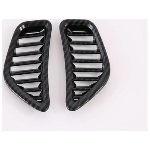 For Toyota Prius 2019 2020 Hatchback Front Dashboard Air Condition Vent Trim Outlet Cover Dash Bezel Garnish Frame Decoration