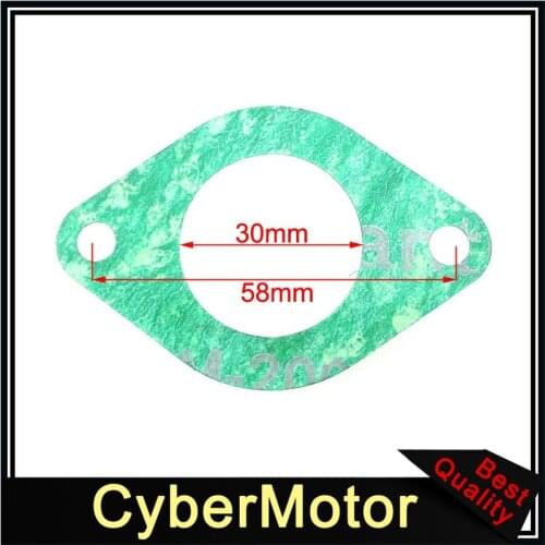 Manifold Intake Pipe Gasket For Zongshen Z190 190cc S1P62YML-2 Pit Dirt Motor Bike Daytona Anima 150cc 190cc FSM FDX FLX Engine