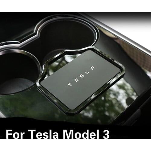 Key Position Engine Start Card For Tesla Model 3 2017 2018 2019 Holder Decoration Car Accessories