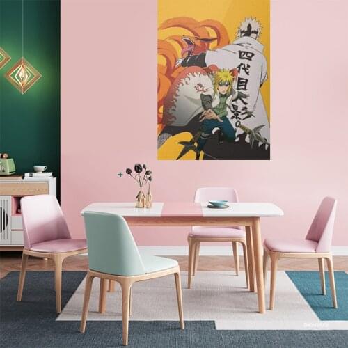Minato Namikaze anime Framed canvas Wooden Frame painting decor wall art pictures study home room decoration prints poster