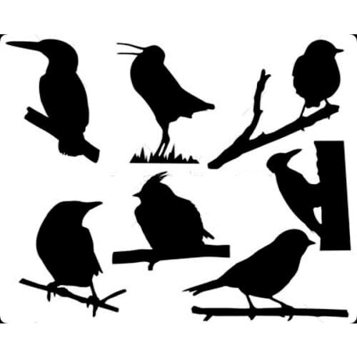 Bird Transparent Silicone Clear Rubber Stamp and Die Sheet Cling Scrapbooking DIY Cute Pattern Photo Album PaperCard Decor