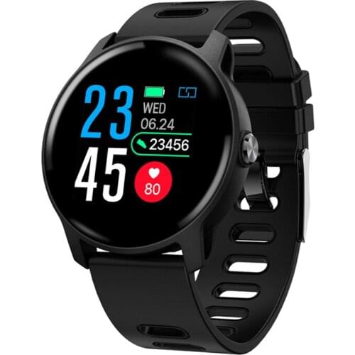 RGTOPONE New IP68 Sport Smart Watch Wristband Touch Control Waterproof Message Reminded Monitoring Heart Rate For IOS Android
