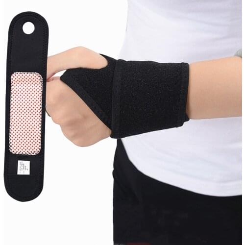 Self-heating Wrist Brace Arthritis Pain Relief Winter Keep Warm Sport Protect Band Magnet Tourmaline Wristband Ache Joint Warm