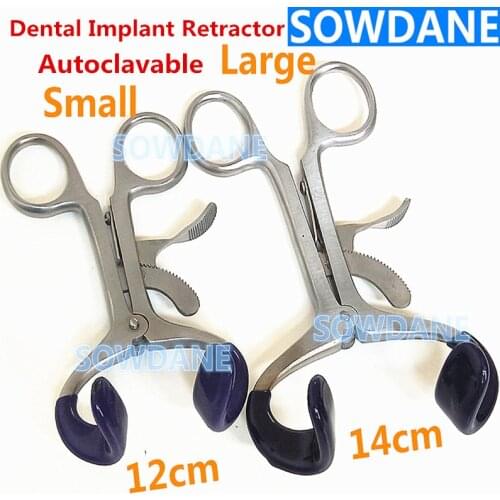 Dental Orthodontic Mouth Retractor with Silicone Pad Molt Gag Mouth Opener Stainless Steel Dental Implant Mouth Retractor Tool