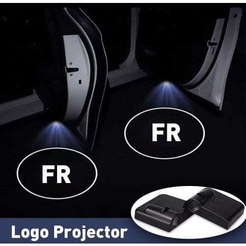 2Pcs LED Car Door Logo Projector Lights For Seat Leon 1 2 3 MK3 Ateca Arona Ibiza Toledo Exeo Cordoba Door Courtesy Laser Decor