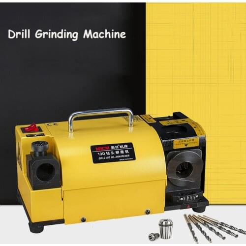 180W MRCM Drill Bit Sharpener Portable 220V Grinders Brand New Universal Normal Grinding Machines MR-13A
