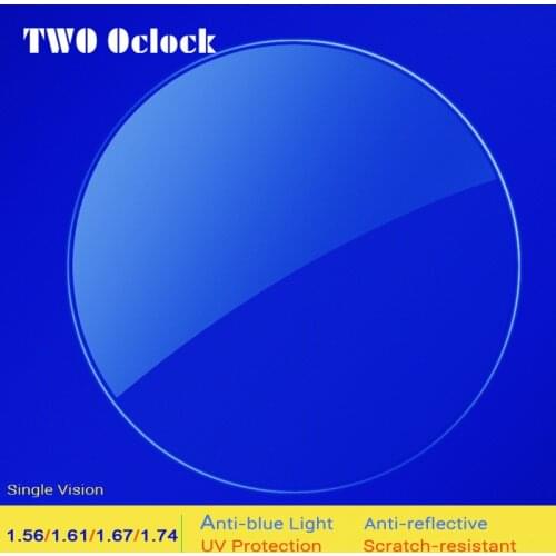 TWO Oclock Lenses For Men's Glasses