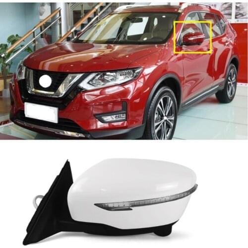 Lofty Richy 7/9/11/13pins For Nissan x-trail t32 14-19 Camera Electric automatic folding Rearview Mirror Reverse Mirror assembly