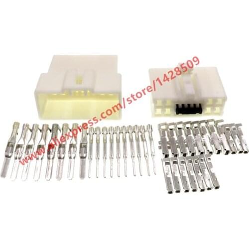 5 Sets 18 Pin Auto Car Headlight Wiper Switch Plug Female Male Connector For Hyundai Kia