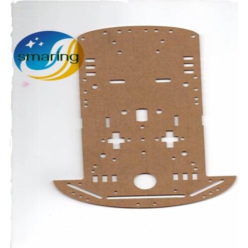 Official smarian Acrylic Car Panel for 2WD Chassis Accessory Part Frame Bracket Diy Wheeled Robotic Car Chassis Diy RC Toy Kit